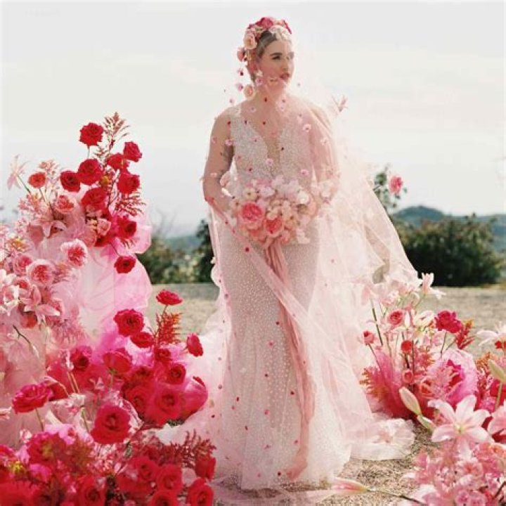 Gwen Stefani's Stunning Pink Wedding Dress: A Modern Fairytale